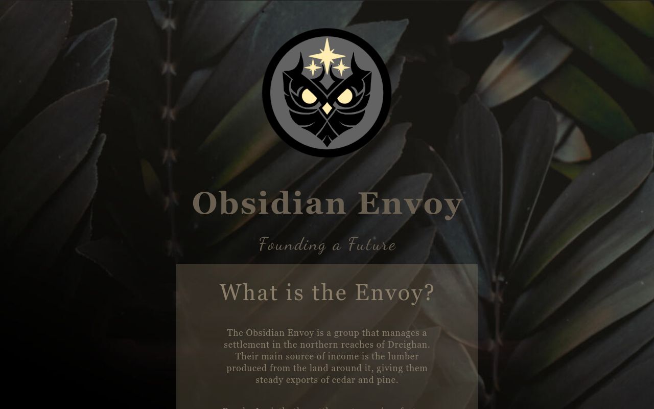 Carrd profile picture for @envoy